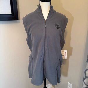 Marmot Rocklin Vest Polartec Fleece Steel Onyx XL Womens NWT